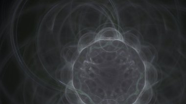 Fantezi kaotik renkli fraktal desen. Soyut Fraktal şekiller. 3D render resimde arka plan veya duvar kağıdı.