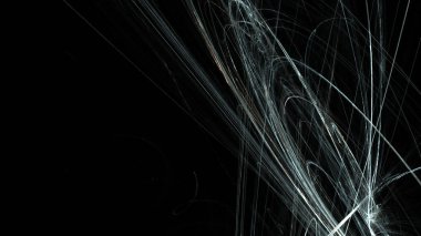 Fantezi kaotik renkli fraktal desen. Soyut Fraktal şekiller. 3D render resimde arka plan veya duvar kağıdı.