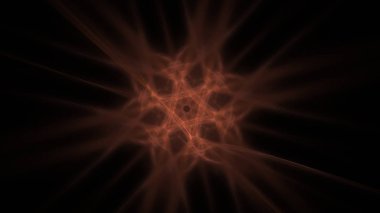 Fantezi kaotik renkli fraktal desen. Soyut Fraktal şekiller. 3D render resimde arka plan veya duvar kağıdı.