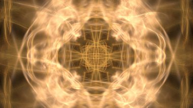 Fantezi kaotik renkli fraktal desen. Soyut Fraktal şekiller. 3D render resimde arka plan veya duvar kağıdı.