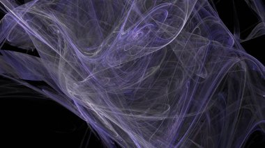 Fantezi kaotik renkli fraktal desen. Soyut Fraktal şekiller. 3D render resimde arka plan veya duvar kağıdı.