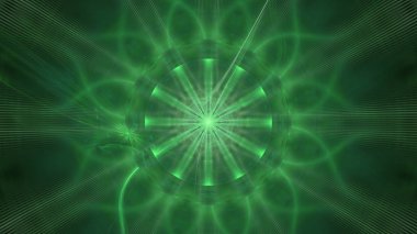 Fantezi kaotik renkli fraktal desen. Soyut Fraktal şekiller. 3D render resimde arka plan veya duvar kağıdı.