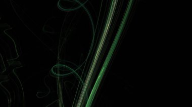 Fantezi kaotik renkli fraktal desen. Soyut Fraktal şekiller. 3D render resimde arka plan veya duvar kağıdı.