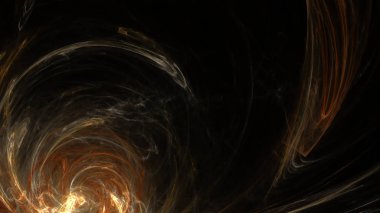 Fantezi kaotik renkli fraktal desen. Soyut Fraktal şekiller. 3D render resimde arka plan veya duvar kağıdı.