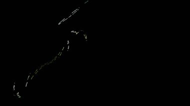 Fantezi kaotik renkli fraktal desen. Soyut Fraktal şekiller. 3D render resimde arka plan veya duvar kağıdı.