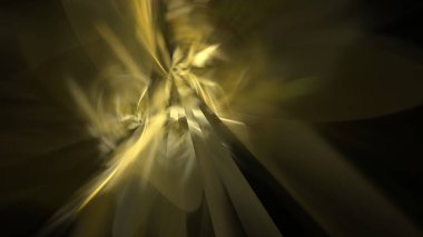 Fantezi kaotik renkli fraktal desen. Soyut Fraktal şekiller. 3D render resimde arka plan veya duvar kağıdı.