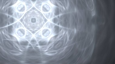 Fantezi kaotik renkli fraktal desen. Soyut Fraktal şekiller. 3D render resimde arka plan veya duvar kağıdı.