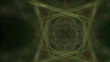 Fantezi kaotik renkli fraktal desen. Soyut Fraktal şekiller. 3D render resimde arka plan veya duvar kağıdı.