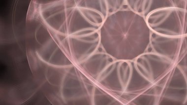 Fantezi kaotik renkli fraktal desen. Soyut Fraktal şekiller. 3D render resimde arka plan veya duvar kağıdı.