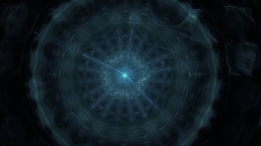 Fantezi kaotik renkli fraktal desen. Soyut Fraktal şekiller. 3D render resimde arka plan veya duvar kağıdı.