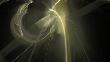 Fantezi kaotik renkli fraktal desen. Soyut Fraktal şekiller. 3D render resimde arka plan veya duvar kağıdı.