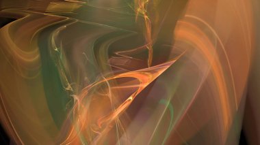 Fantezi kaotik renkli fraktal desen. Soyut Fraktal şekiller. 3D render resimde arka plan veya duvar kağıdı.