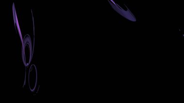 Fantezi kaotik renkli fraktal desen. Soyut Fraktal şekiller. 3D render resimde arka plan veya duvar kağıdı.