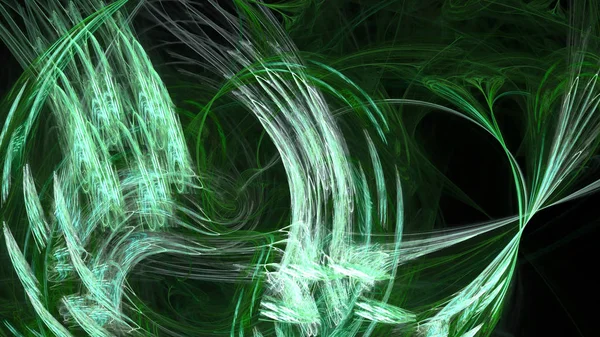 Fantezi kaotik renkli fraktal desen. Soyut Fraktal şekiller. 3D render resimde arka plan veya duvar kağıdı.