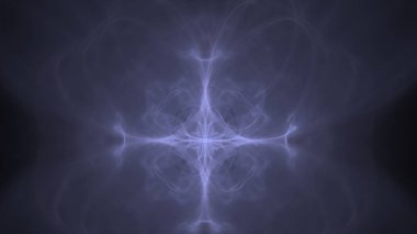 Fantezi kaotik renkli fraktal desen. Soyut Fraktal şekiller. 3D render resimde arka plan veya duvar kağıdı.