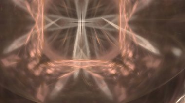 Fantezi kaotik renkli fraktal desen. Soyut Fraktal şekiller. 3D render resimde arka plan veya duvar kağıdı.