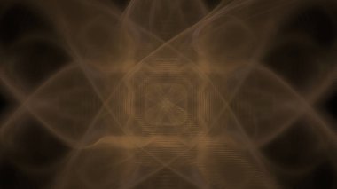 Fantezi kaotik renkli fraktal desen. Soyut Fraktal şekiller. 3D render resimde arka plan veya duvar kağıdı.