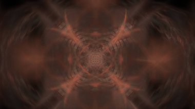 Fantezi kaotik renkli fraktal desen. Soyut Fraktal şekiller. 3D render resimde arka plan veya duvar kağıdı.