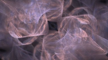 Fantezi kaotik renkli fraktal desen. Soyut Fraktal şekiller. 3D render resimde arka plan veya duvar kağıdı.