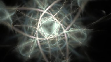 Fantezi kaotik renkli fraktal desen. Soyut Fraktal şekiller. 3D render resimde arka plan veya duvar kağıdı.