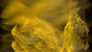 Fantezi kaotik renkli fraktal desen. Soyut Fraktal şekiller. 3D render resimde arka plan veya duvar kağıdı.