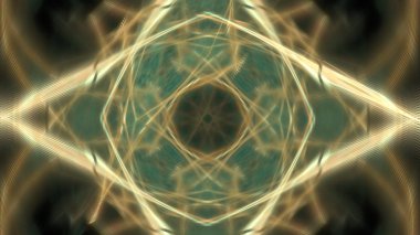 Fantezi kaotik renkli fraktal desen. Soyut Fraktal şekiller. 3D render resimde arka plan veya duvar kağıdı.