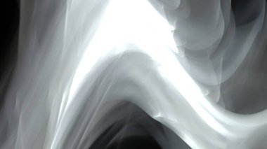 Fantezi kaotik renkli fraktal desen. Soyut Fraktal şekiller. 3D render resimde arka plan veya duvar kağıdı.