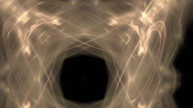 Fantezi kaotik renkli fraktal desen. Soyut Fraktal şekiller. 3D render resimde arka plan veya duvar kağıdı.