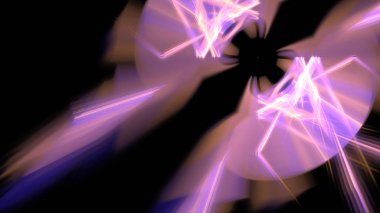 Fantezi kaotik renkli fraktal desen. Soyut Fraktal şekiller. 3D render resimde arka plan veya duvar kağıdı.