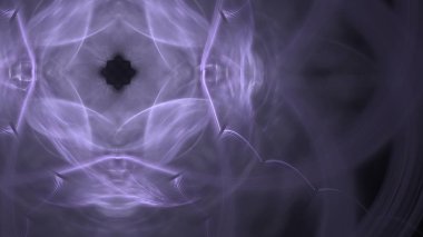 Fantezi kaotik renkli fraktal desen. Soyut Fraktal şekiller. 3D render resimde arka plan veya duvar kağıdı.