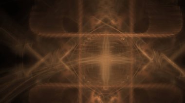 Fantezi kaotik renkli fraktal desen. Soyut Fraktal şekiller. 3D render resimde arka plan veya duvar kağıdı.