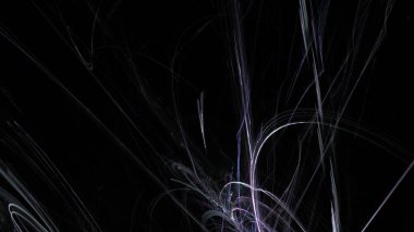 Fantezi kaotik renkli fraktal desen. Soyut Fraktal şekiller. 3D render resimde arka plan veya duvar kağıdı.