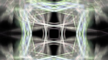 Fantezi kaotik renkli fraktal desen. Soyut Fraktal şekiller. 3D render resimde arka plan veya duvar kağıdı.