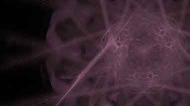 Fantezi kaotik renkli fraktal desen. Soyut Fraktal şekiller. 3D render resimde arka plan veya duvar kağıdı.