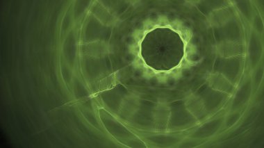 Fantezi kaotik renkli fraktal desen. Soyut Fraktal şekiller. 3D render resimde arka plan veya duvar kağıdı.