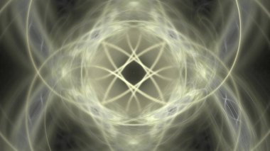 Fantezi kaotik renkli fraktal desen. Soyut Fraktal şekiller. 3D render resimde arka plan veya duvar kağıdı.