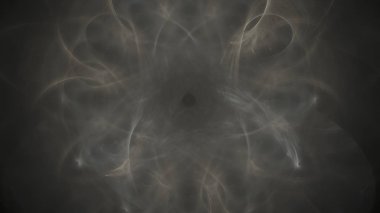 Fantezi kaotik renkli fraktal desen. Soyut Fraktal şekiller. 3D render resimde arka plan veya duvar kağıdı.