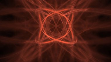 Fantezi kaotik renkli fraktal desen. Soyut Fraktal şekiller. 3D render resimde arka plan veya duvar kağıdı.