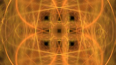 Fantezi kaotik renkli fraktal desen. Soyut Fraktal şekiller. 3D render resimde arka plan veya duvar kağıdı.