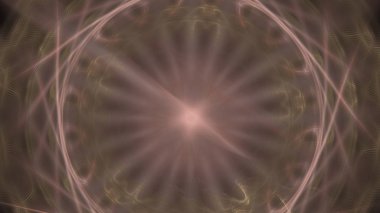 Fantezi kaotik renkli fraktal desen. Soyut Fraktal şekiller. 3D render resimde arka plan veya duvar kağıdı.