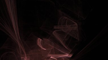 Fantezi kaotik renkli fraktal desen. Soyut Fraktal şekiller. 3D render resimde arka plan veya duvar kağıdı.