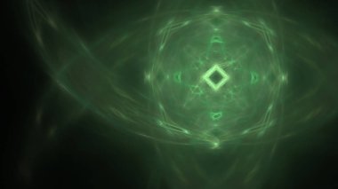 Fantezi kaotik renkli fraktal desen. Soyut Fraktal şekiller. 3D render resimde arka plan veya duvar kağıdı.