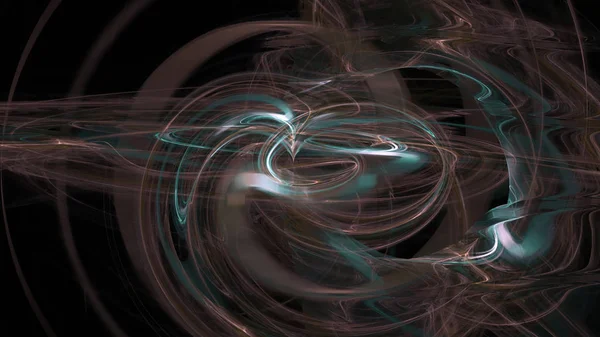 Fantezi kaotik renkli fraktal desen. Soyut Fraktal şekiller. 3D render resimde arka plan veya duvar kağıdı.