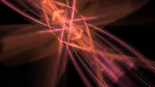 Fantezi kaotik renkli fraktal desen. Soyut Fraktal şekiller. 3D render resimde arka plan veya duvar kağıdı.