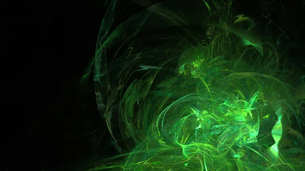 Fantezi kaotik renkli fraktal desen. Soyut Fraktal şekiller. 3D render resimde arka plan veya duvar kağıdı.