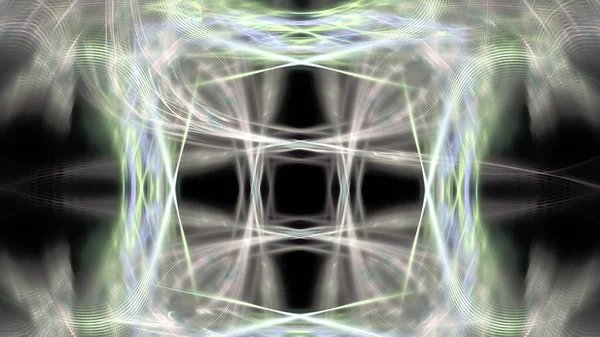 Fantezi kaotik renkli fraktal desen. Soyut Fraktal şekiller. 3D render resimde arka plan veya duvar kağıdı.