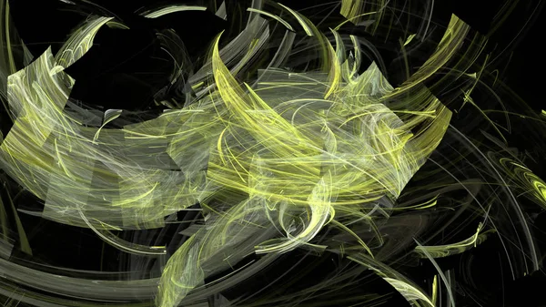 Fantezi kaotik renkli fraktal desen. Soyut Fraktal şekiller. 3D render resimde arka plan veya duvar kağıdı.