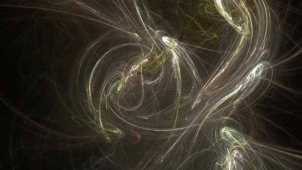 Fantezi kaotik renkli fraktal desen. Soyut Fraktal şekiller. 3D render resimde arka plan veya duvar kağıdı.