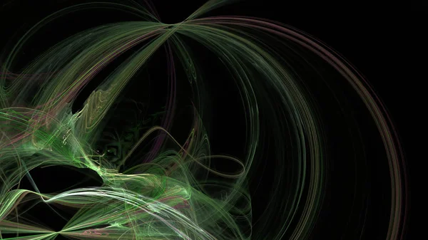 Fantezi kaotik renkli fraktal desen. Soyut Fraktal şekiller. 3D render resimde arka plan veya duvar kağıdı.