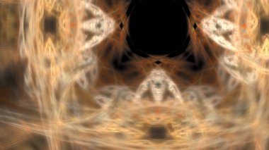 Fantezi kaotik renkli fraktal desen. Soyut Fraktal şekiller. 3D render resimde arka plan veya duvar kağıdı.